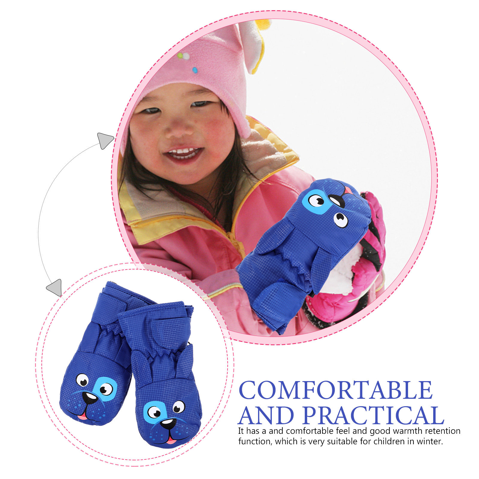 Gloves Ski Mittens Skiing Wind - đánh giá và giá Ski Glove Waterproof