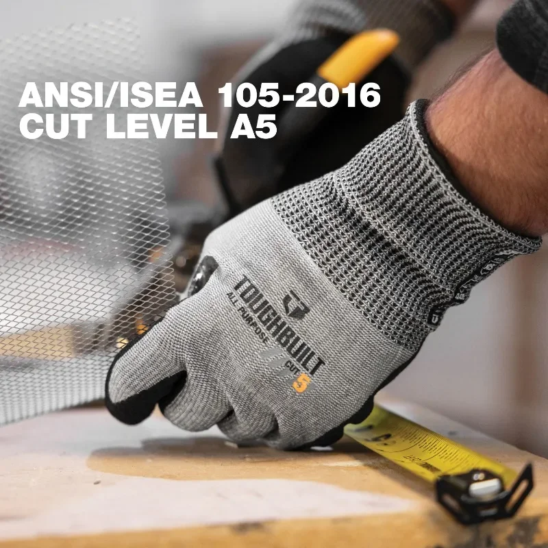 ToughBuilt TB-P2-112-5-L Nitri - đánh giá và giá Nitrile Mechanic Glove